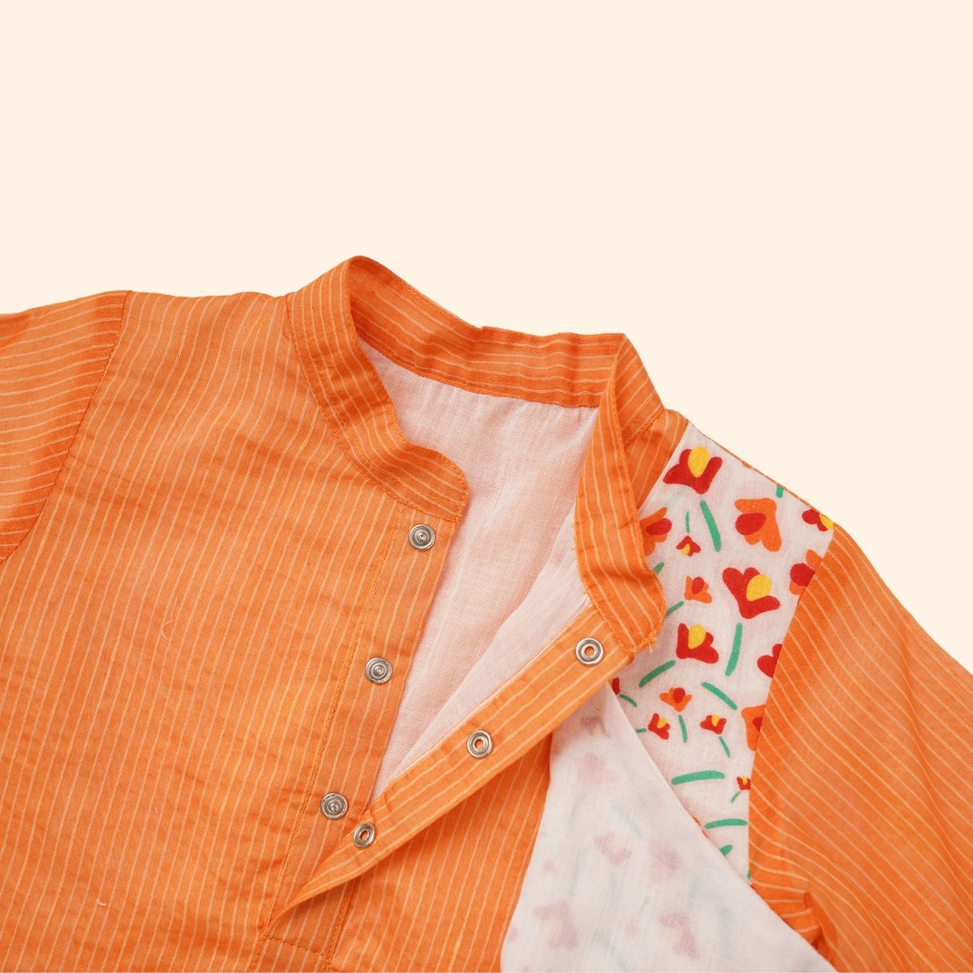 Baby Boy Cotton Angarkha Kurta & Dhoti Pant Set - Tarang