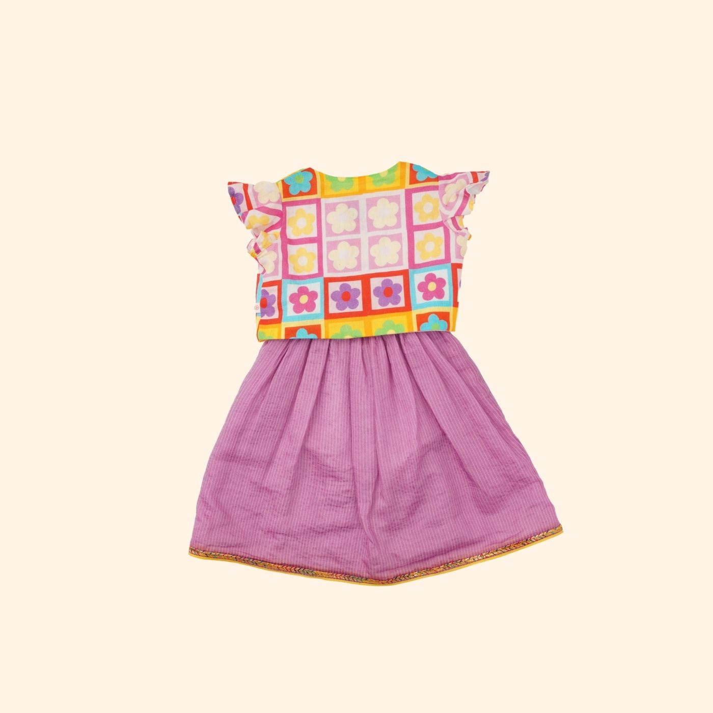 Baby Girl Cotton Lehenga Choli - Satrangi