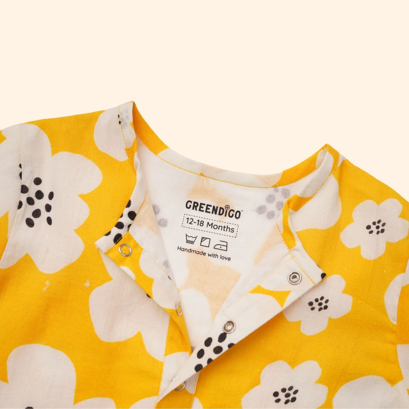Baby Boy Cotton Kurta & Pant Set - Amaltas