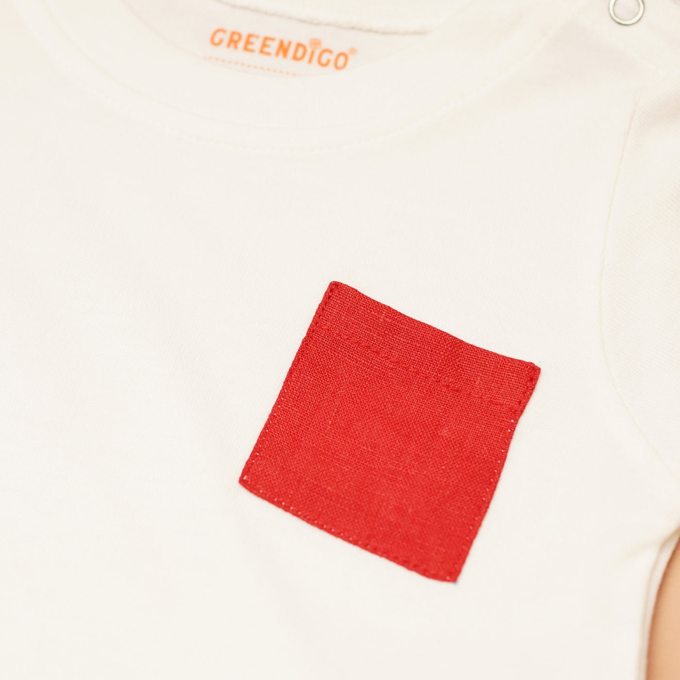 Baby Boy Linen Tshirt & Shorts Set - Watermelon Wave