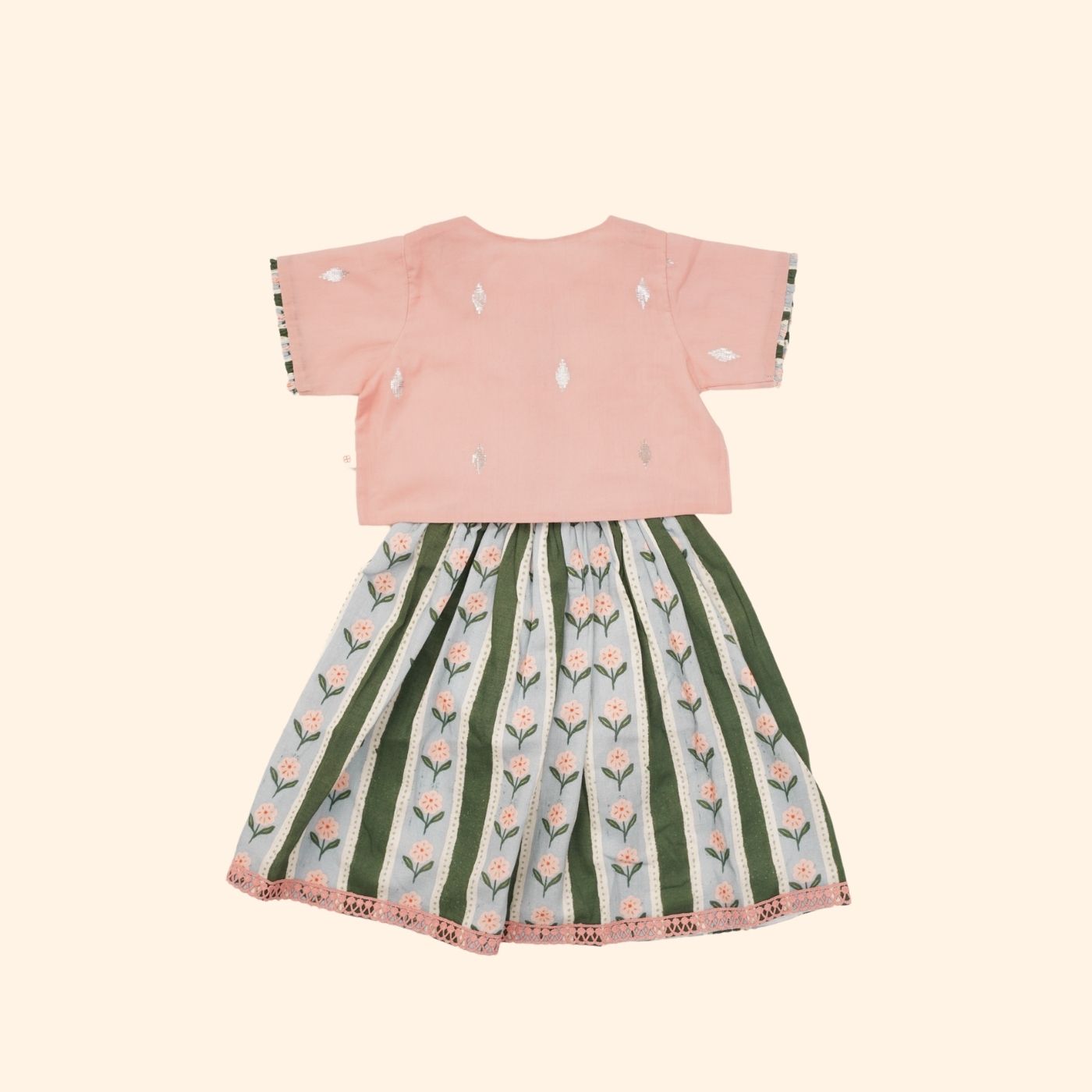 Baby Girl Cotton Lehenga Choli - Ruhani