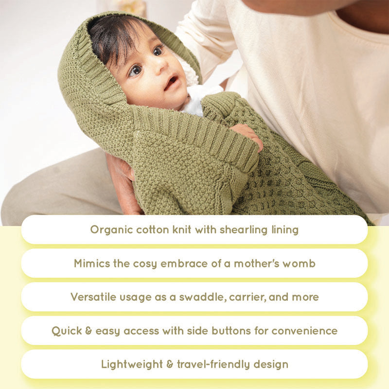 Wintergreen Cocoon Baby Blanket