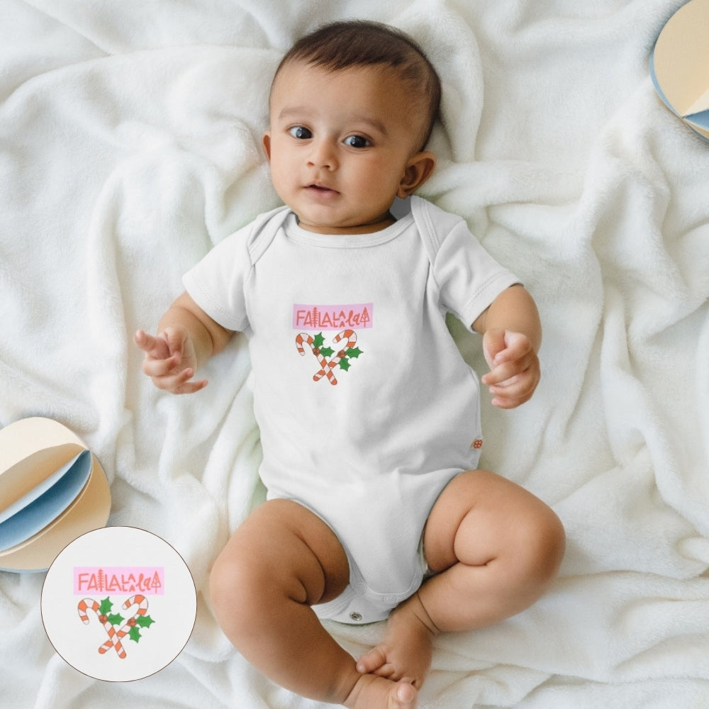 Baby Bamboo Bodysuit - Jolly Holly