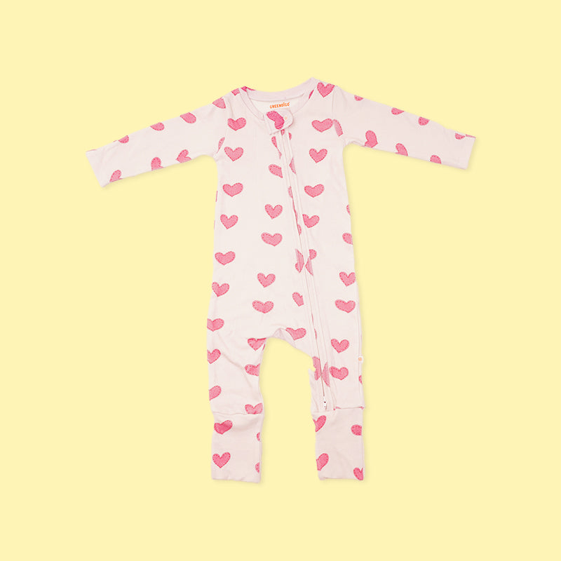 Baby Bamboo Sleepsuit - Little Love