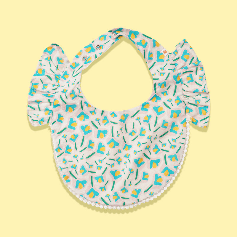 Baby Bibs - Frilly Flair - Pack of 2