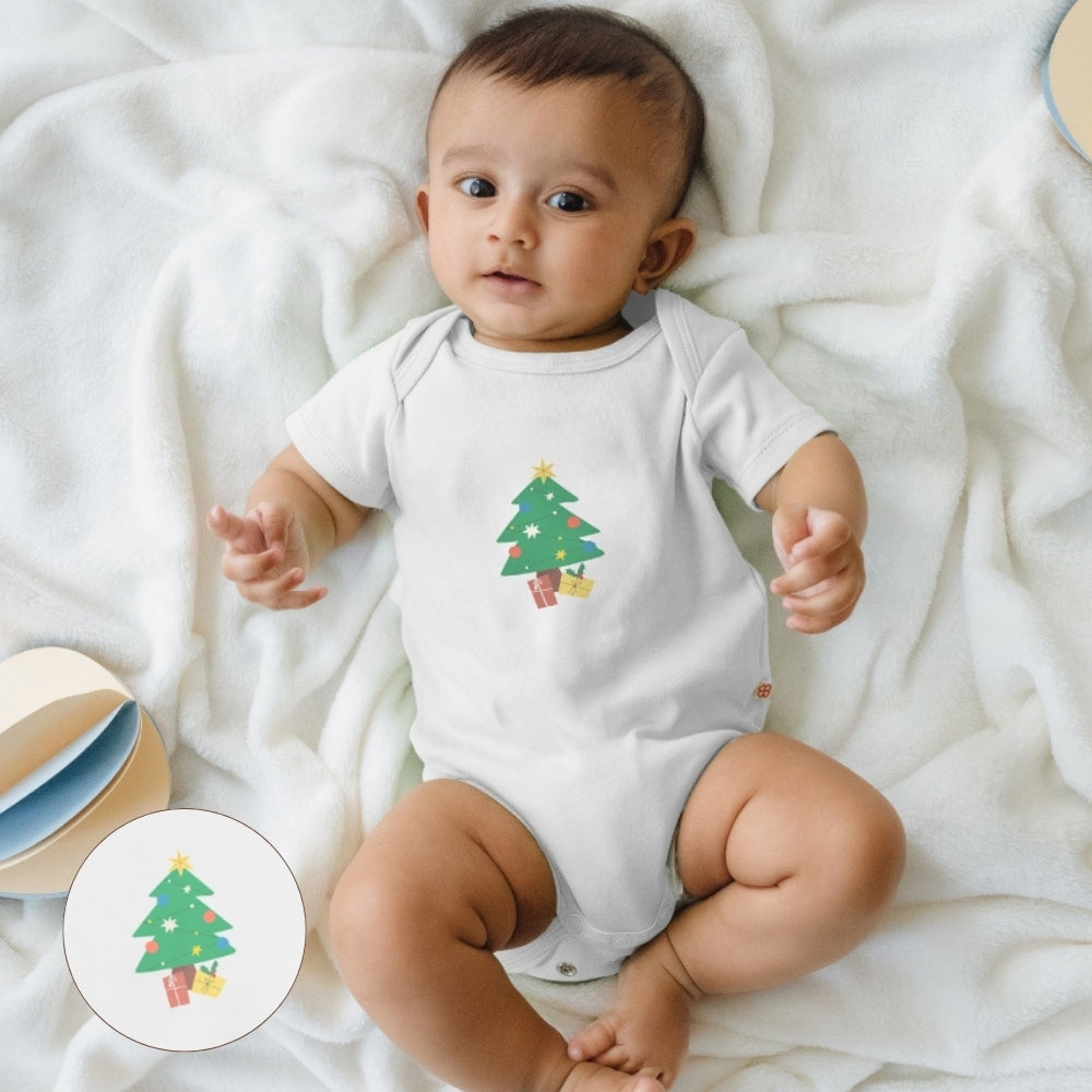 Baby Bamboo Bodysuit - Evergreen Joy