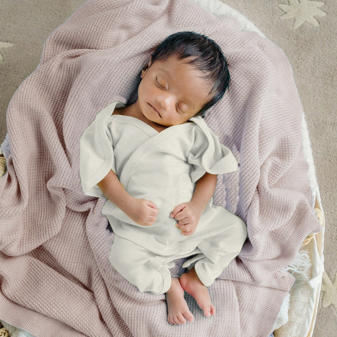 Preemie Baby Bamboo Onesie - Little Pearl