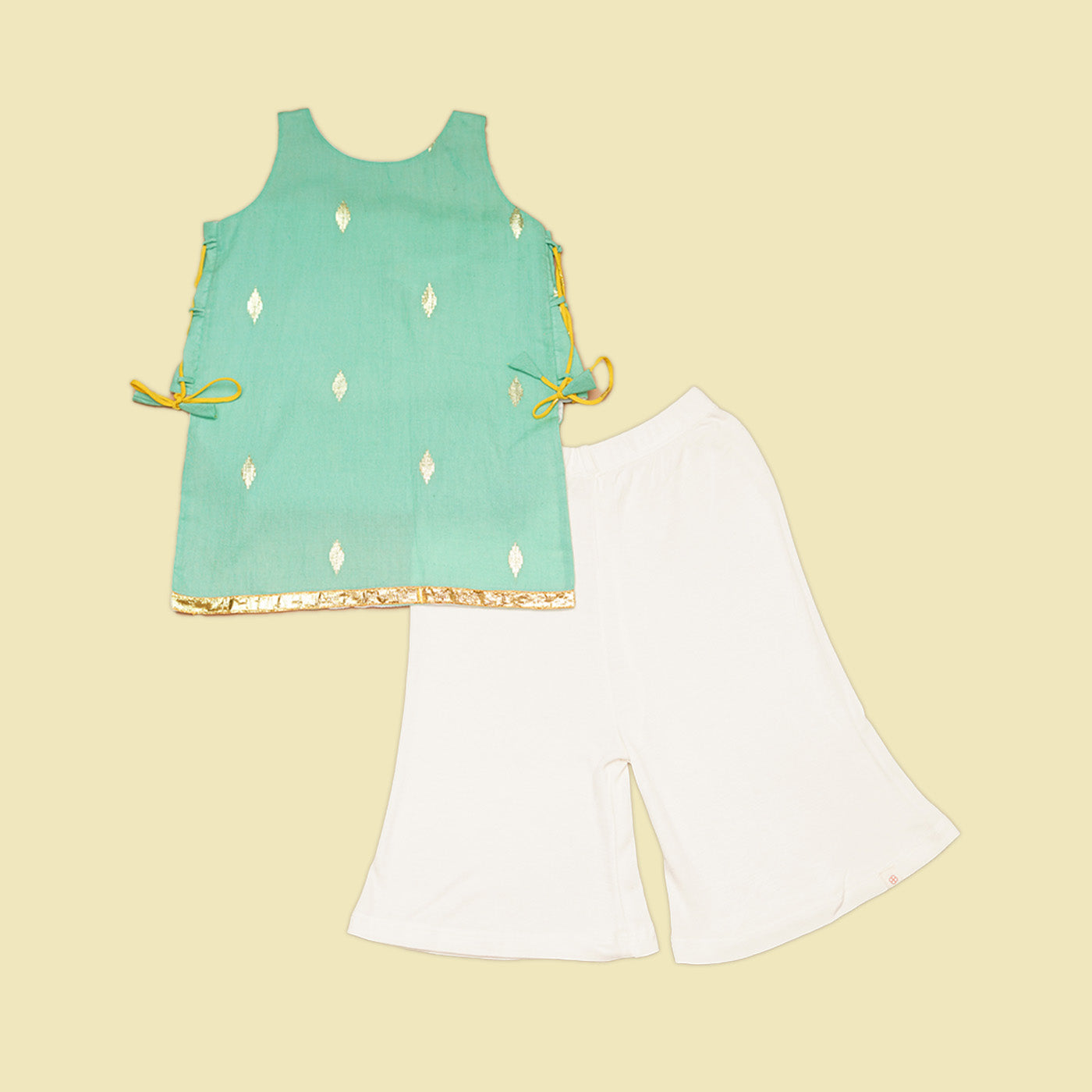 Baby Girl Cotton Kurta & Pant Set - Rohini