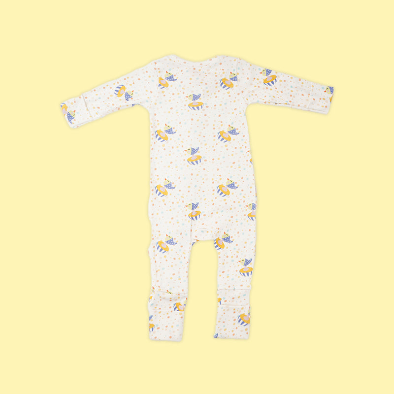 Baby Bamboo Sleepsuit - Chirpy Chicks