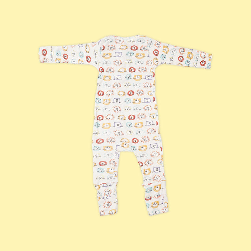 Baby Bamboo Sleepsuit - Jungle Jam