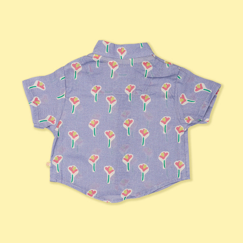 Baby Boy Shirt - Garden Glee