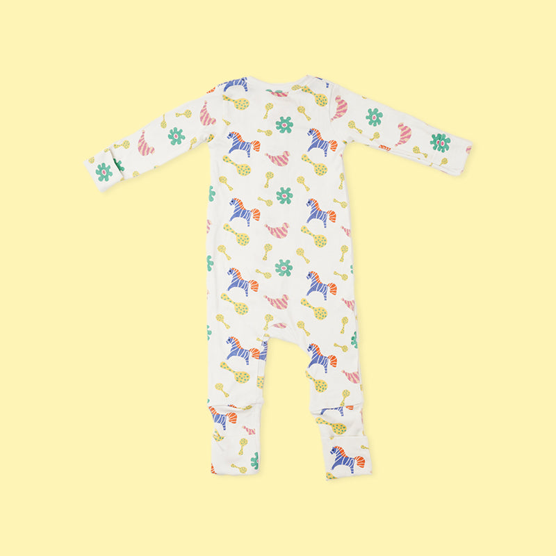 Baby Bamboo Sleepsuit - Birdy Dreams