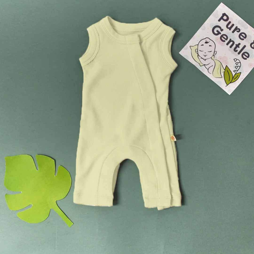 Preemie Baby Bamboo Romper - Mossy Hug