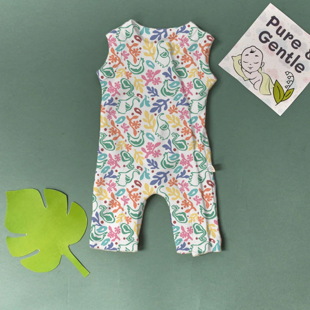 Preemie Baby Bamboo Romper - Little Buds