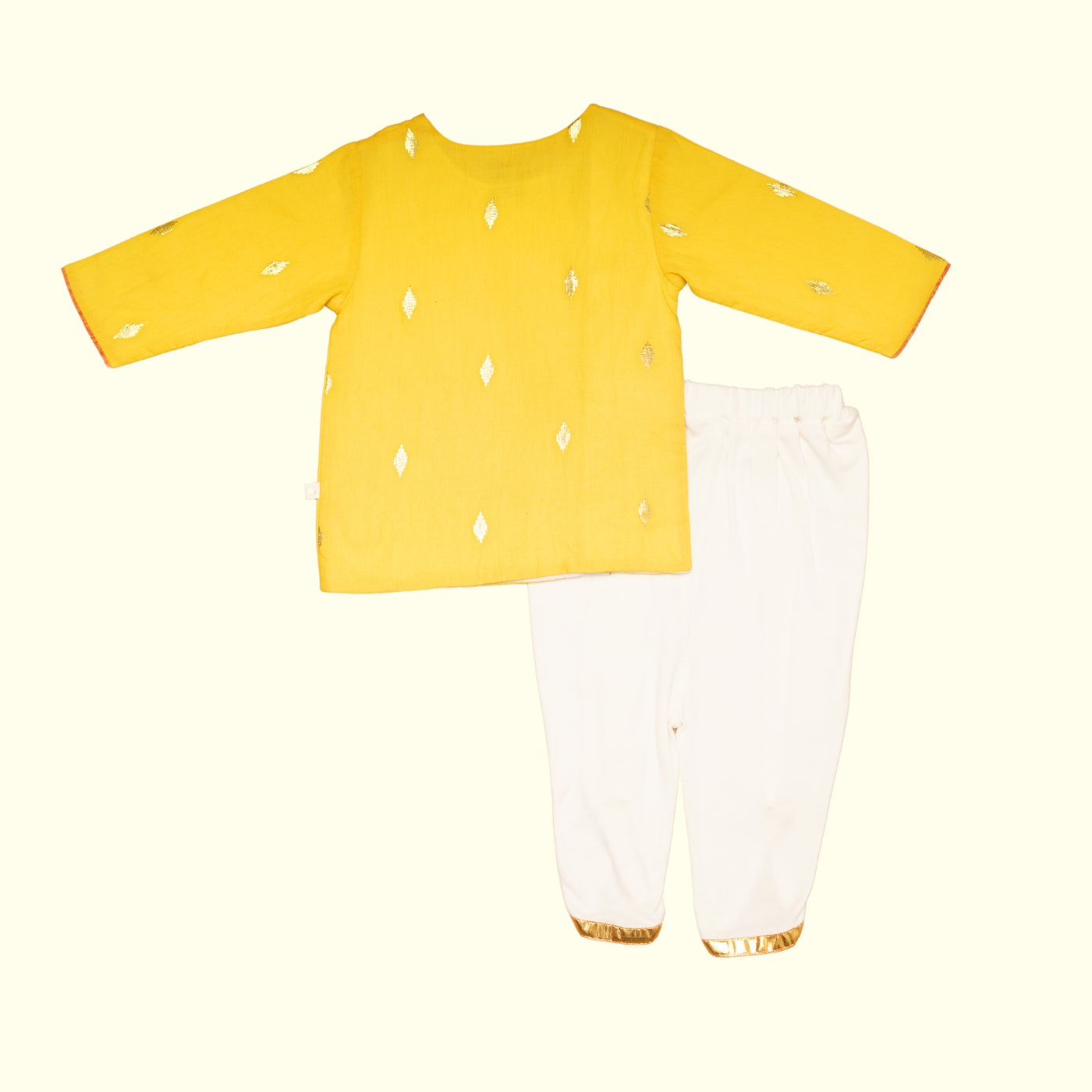 Baby Boy Cotton Short Kurta & Dhoti Pant Set - Deepam