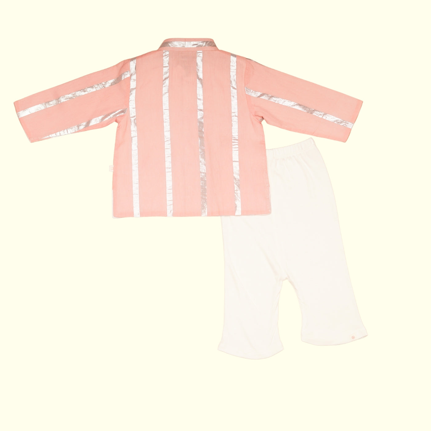 Baby Boy Cotton Sherwani & Pant Set - Shubh