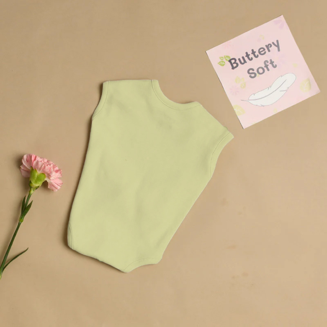 Preemie Baby Bamboo Bodysuit - Tiny Leaf