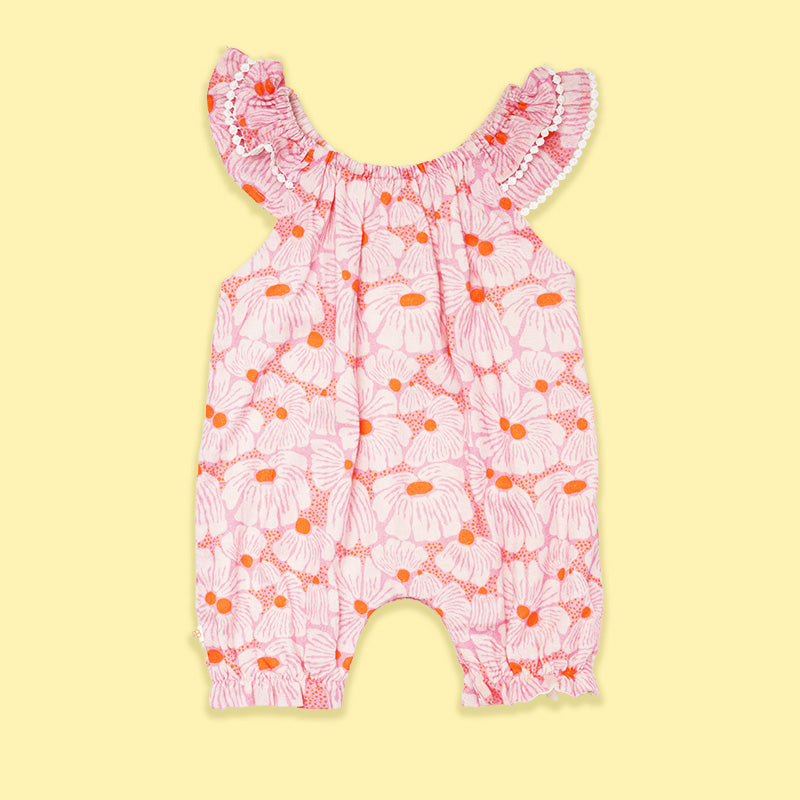 Baby Girl Romper - Blossom Breeze