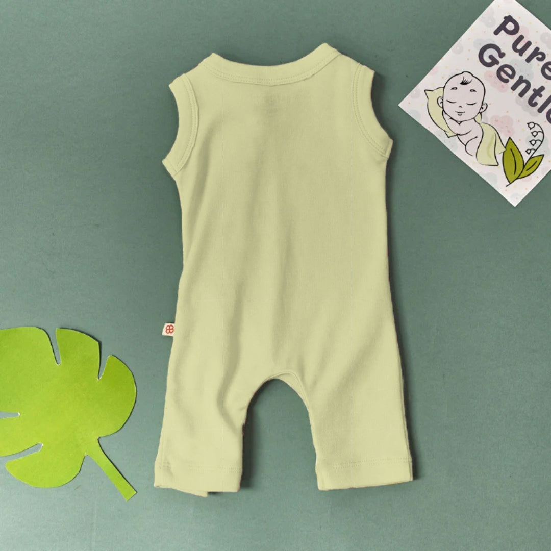 Preemie Baby Bamboo Romper - Mossy Hug