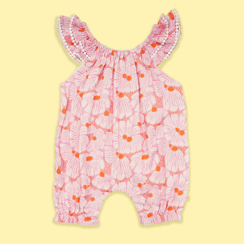 Baby Girl Romper - Blossom Breeze