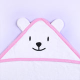 Baby Organic Cotton Hooded Towel - Bear With Me