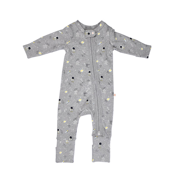 Baby Organic Cotton Sleepsuit - Astro