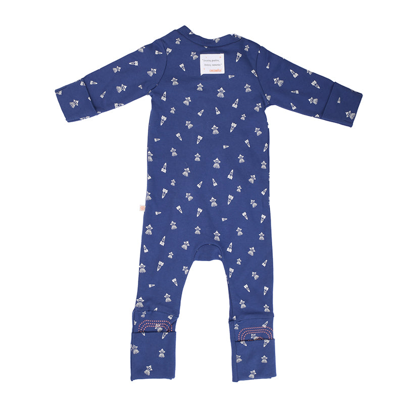 Baby Organic Cotton Sleepsuit - Explorer