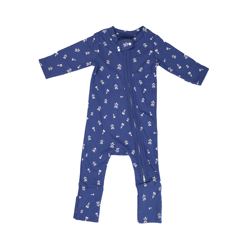 Baby Organic Cotton Sleepsuit - Explorer