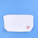 Baby Organic Cotton Towel - Coral Wonder
