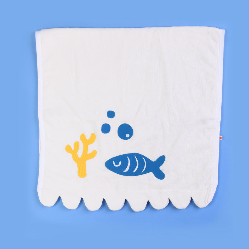 Baby Organic Cotton Towel - Fintastic