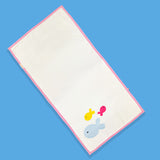 Baby Organic Cotton Towel - Fishy Friends