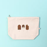 Baby Organic Cotton Multipurpose Pouch Set - Pack of 3