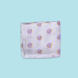 Baby Organic Cotton Reversible Blanket, Multipurpose Cloths & Shape Cushion - Trusty Tusky