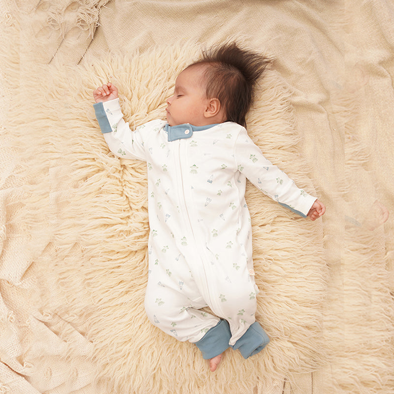Baby Organic Cotton Sleepsuit - Starburst