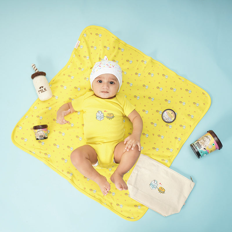 Baby Organic Cotton Gift Set - Cookies & Cream
