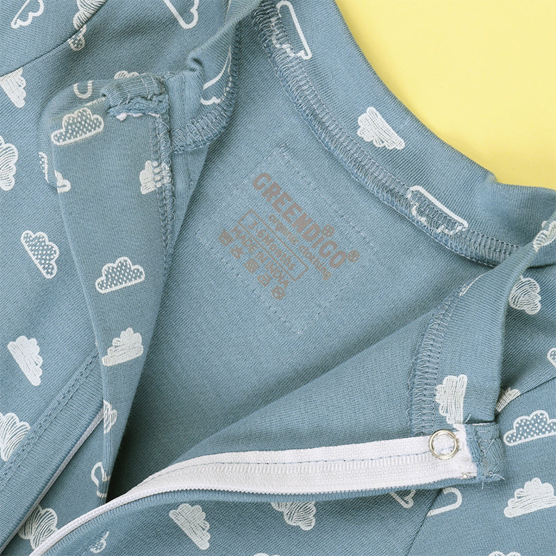 Baby Organic Cotton Sleepsuit - Twilight