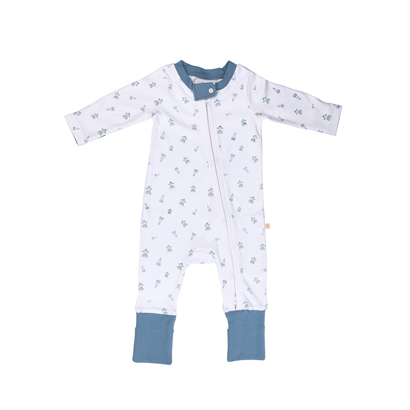 Baby Organic Cotton Sleepsuit - Starburst