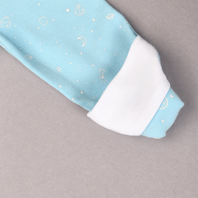Baby Organic Cotton Sleepsuit - Moonstruck