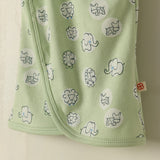 Preemie Baby Organic Cotton Frock - Meadow Shadow