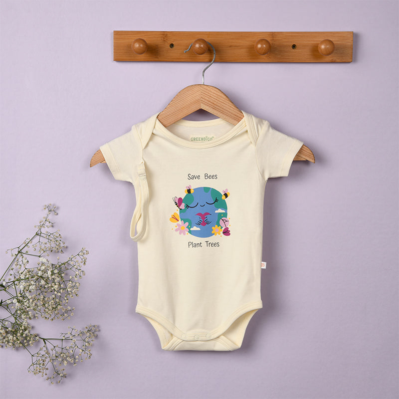 Baby Organic Cotton Bodysuit - Sweet As Can Be