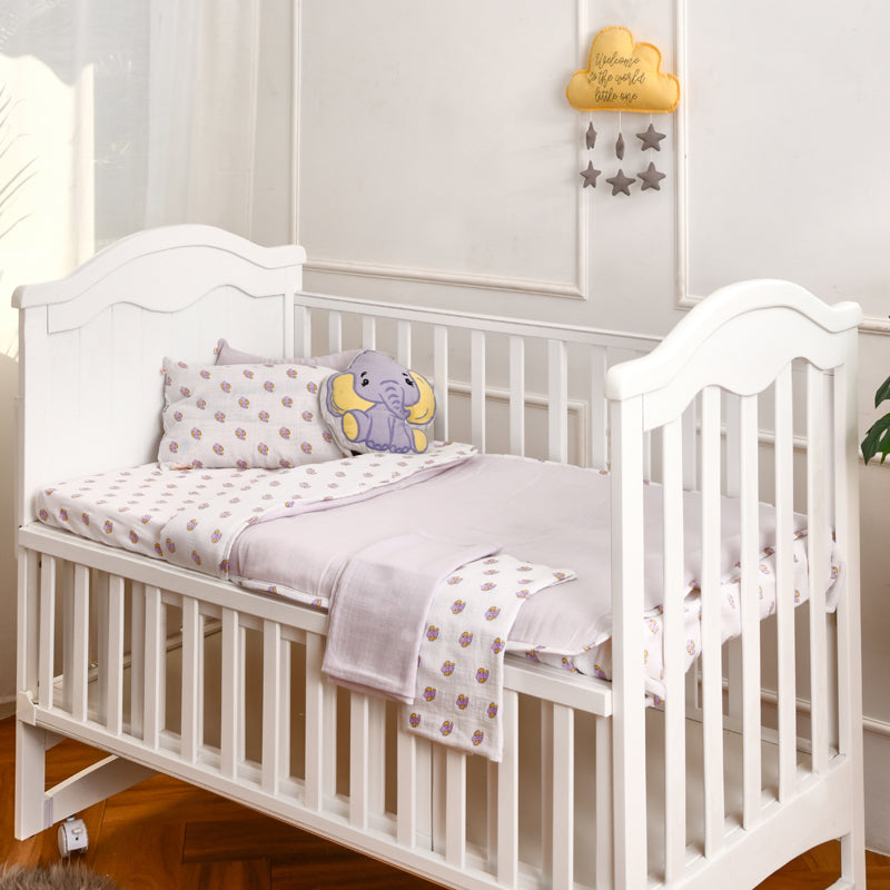 Baby Organic Cotton Bedding Set - Trusty Tusky