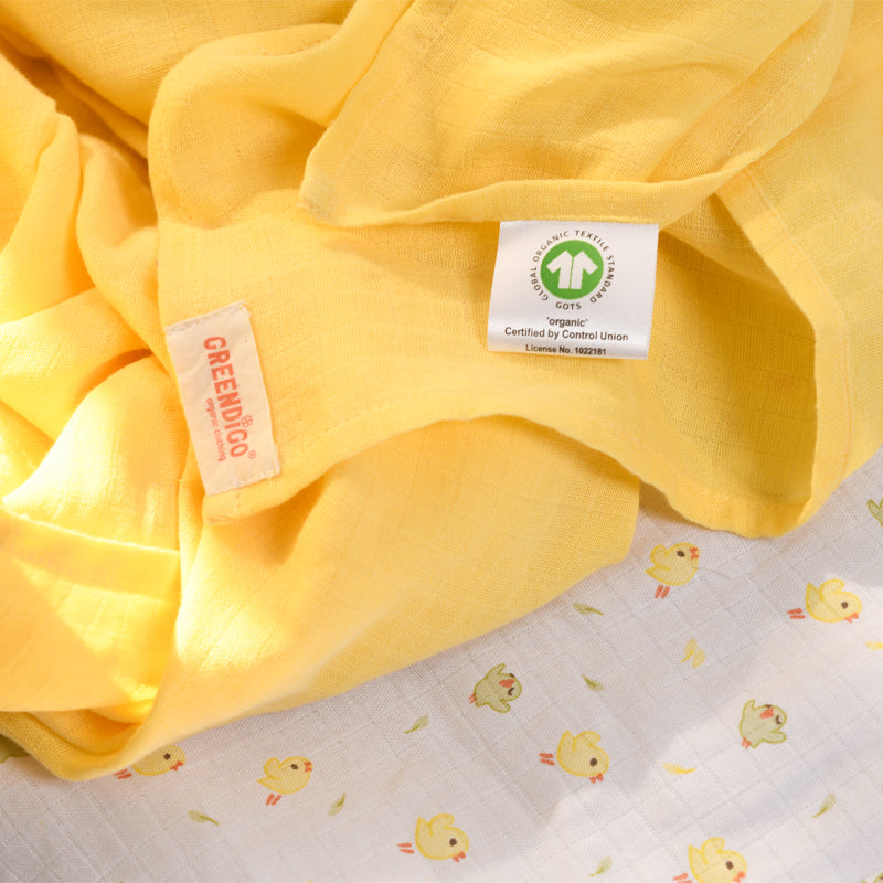 Baby Organic Cotton Bedding Set - Chirpy Birdie