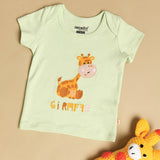 Baby Organic Cotton T-shirt - Giffy Giraffe