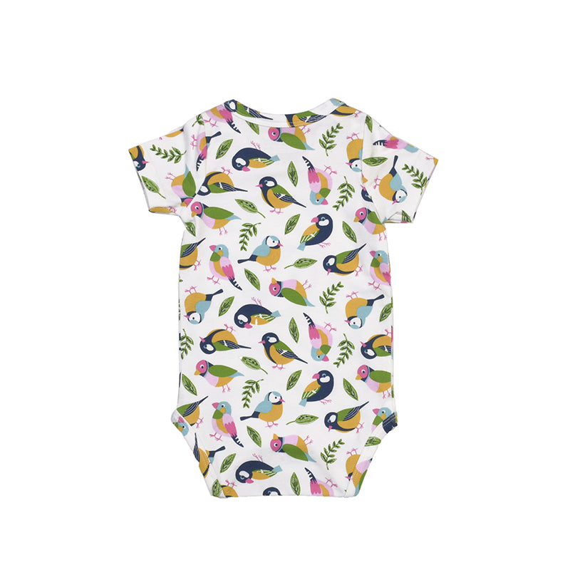 Baby Organic Cotton Bodysuit - Tropical Paradise