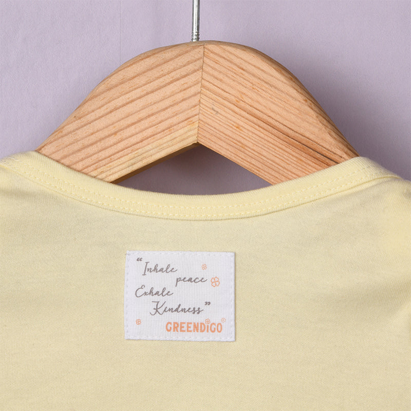 Baby Organic Cotton Bodysuit - Bee Thankful