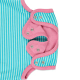 Baby Organic Cotton Reversible Frock - Happy Duck