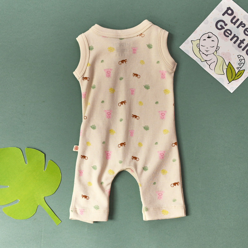 Preemie Baby Organic Cotton Romper - Brook Farm