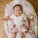 Baby Organic Cotton Bodysuit and Shorts Set - Carnival Fun