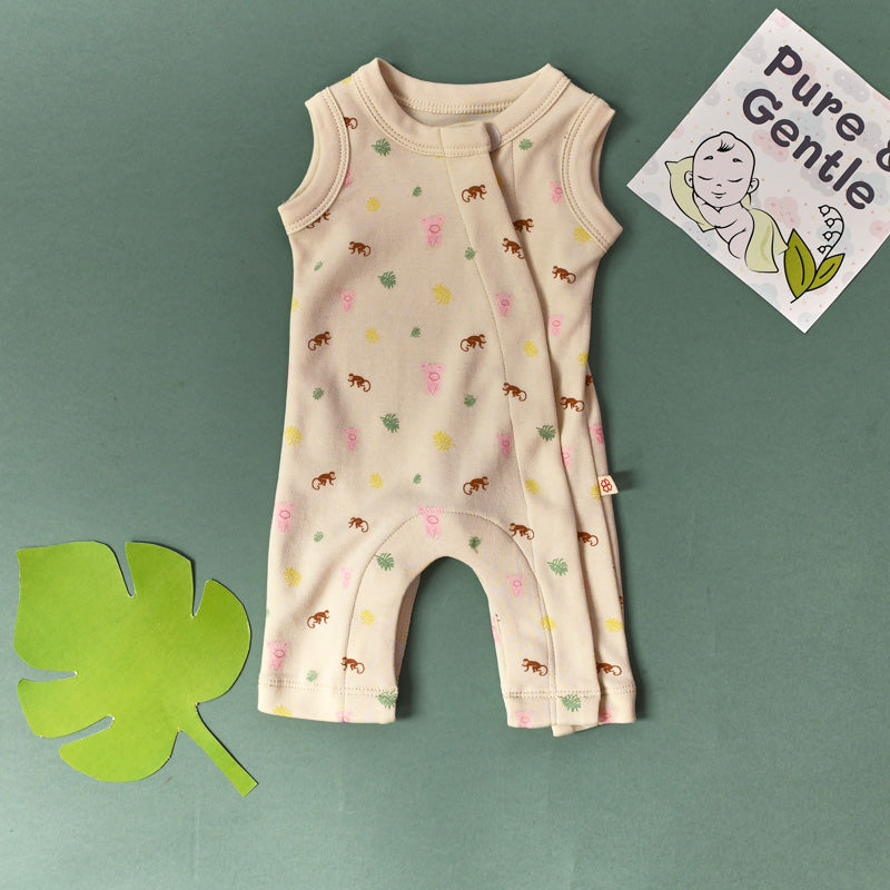 Preemie Baby Organic Cotton Romper - Brook Farm