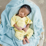 Preemie Baby Organic Cotton Romper - Funny Fluffy